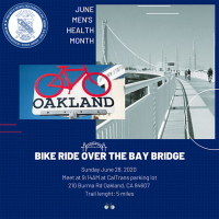 Mens Health Month Bike Ride over Bay Bridge