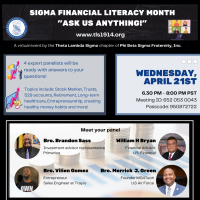 Sigma Financial Literacy Month - Ask Us Anything!