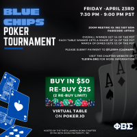 Blue Chips Poker Tournament