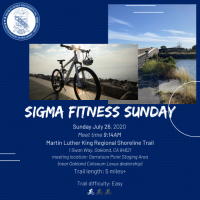 Sigma Fitness Sunday MLK Shoreline Regional Park Bike Ride